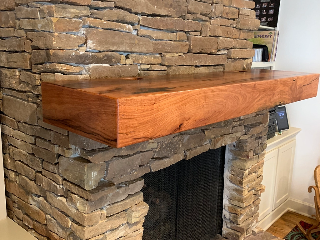 Custom fireplace mantles handcrafted in San Antonio