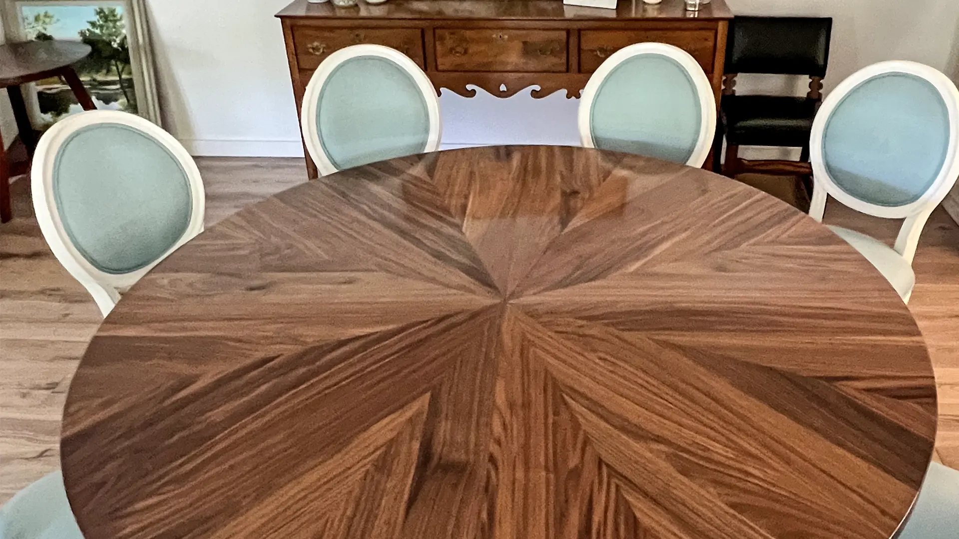 A custom made table in San Antonio, TX
