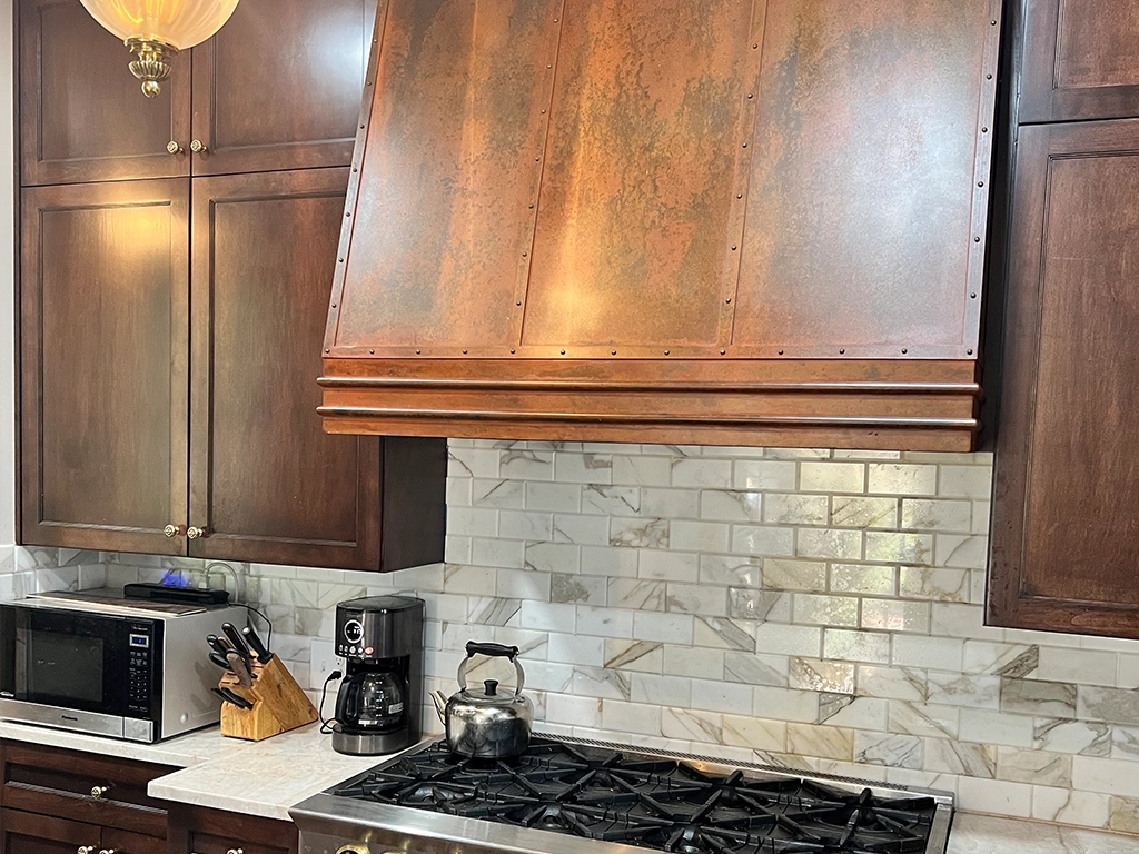 Metal vent hoods