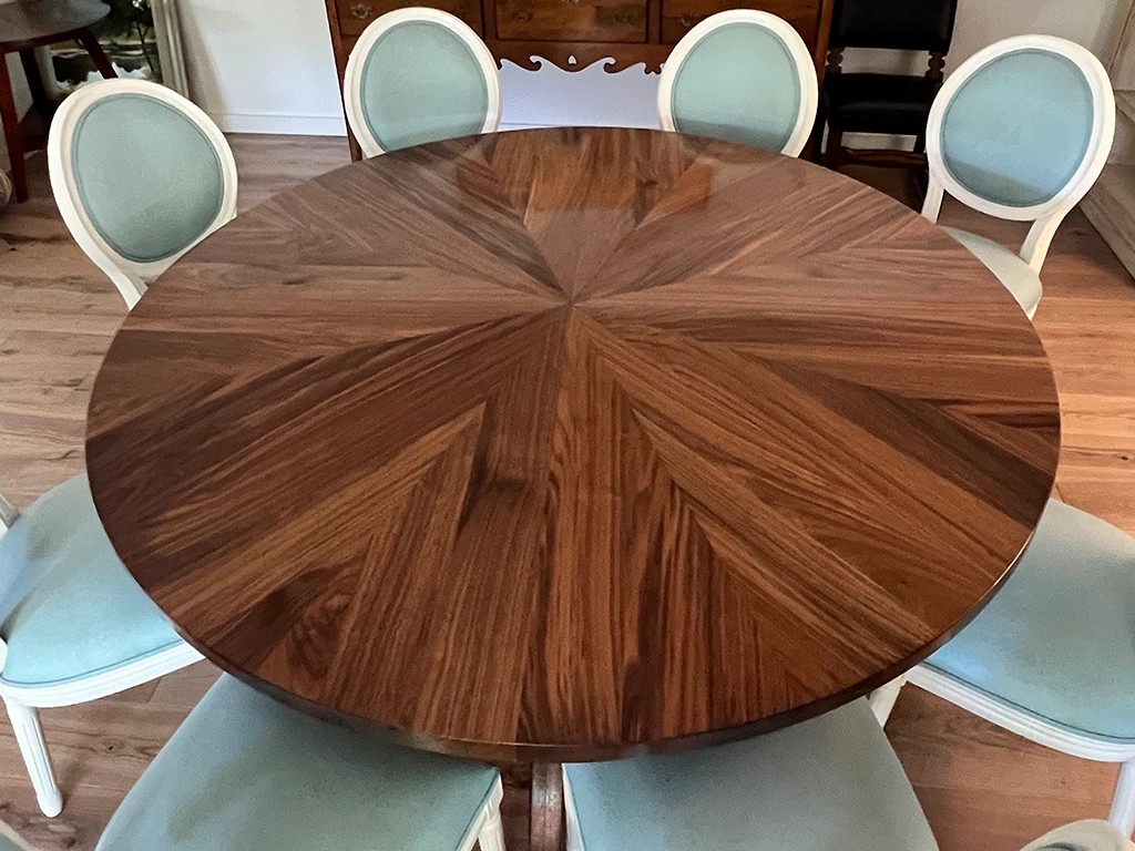 Wood planing service for custom tabletops in San Antonio