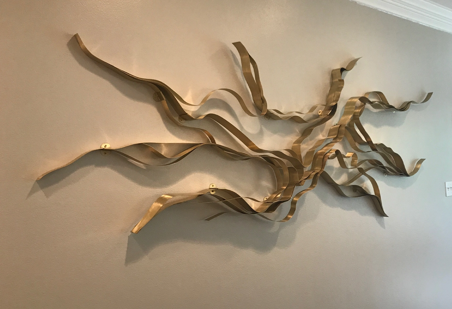 Wood and metal sculptures